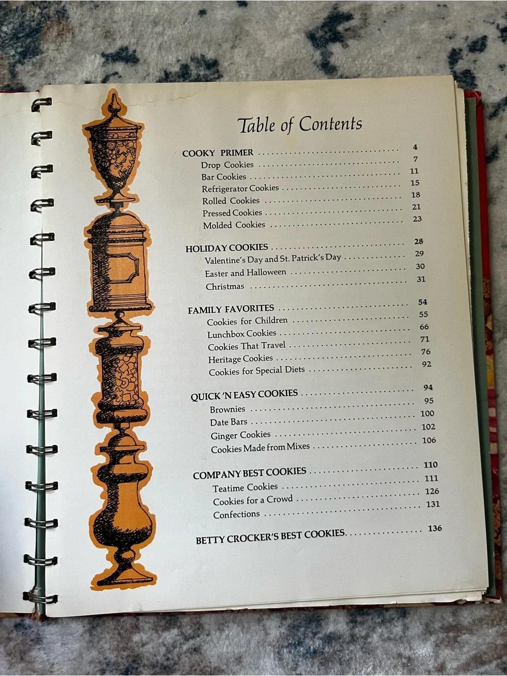 Betty Crocker Vintage 1963 Cooky Book 1st Edition, 8th Printing